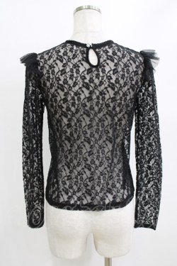 画像3: MILK / アイスフラッペブラウス  ブラック（無地） H-26-01-14-063-ML-BL-KB-ZH