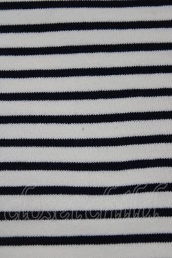 画像4: MILK / Lace upボーダートップス  オフ H-26-01-14-068-ML-TO-KB-ZH