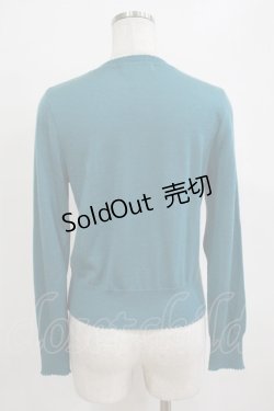 画像3: Jane Marple / ベルベットリボンカーディガン  グリーン H-26-01-14-069-JM-TO-KB-ZH