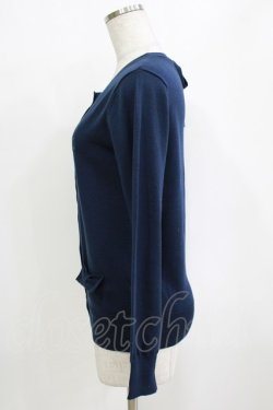 画像2: Jane Marple / バックリボンカーディガン  ネイビー H-26-01-14-072-JM-TO-KB-ZH