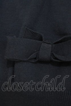 画像4: Jane Marple / バックリボンカーディガン  ネイビー H-26-01-14-072-JM-TO-KB-ZH