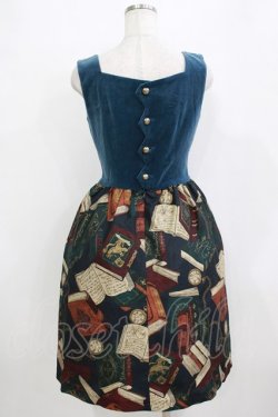 画像3: Jane Marple / Bookジャンパースカート  ブルー H-26-01-14-006-JM-OP-KB-ZH