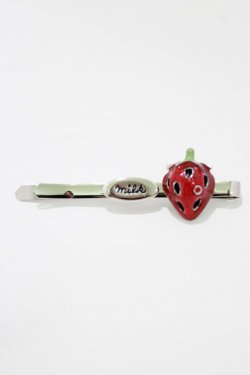 画像1: MILK / ストロベリーヘアピン  レッド H-26-01-14-076-ML-AC-KB-ZH