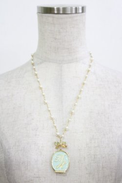 画像2: MILK / チャームパールネックレス  サックス H-26-01-14-079-ML-AC-KB-ZH