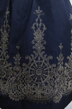 画像4: Jane Marple / エンブロイダリースカート  ネイビー H-26-01-14-009-JM-SK-KB-ZH