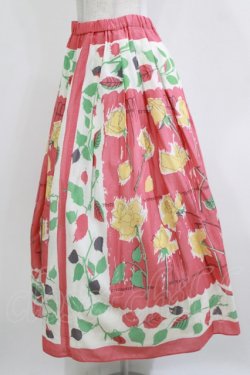 画像2: Jane Marple Dans Le Salon / Days with rosesラップスカート  ローズ H-26-01-14-013-JM-SK-KB-ZH