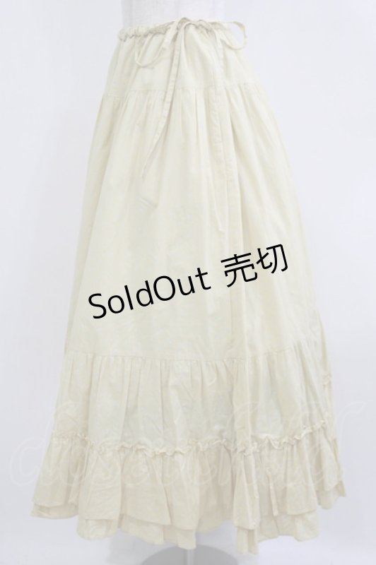 画像2: Jane Marple / フレンチドットティアードスカート  french mustard×sax H-26-01-14-015-JM-SK-KB-ZH (2)