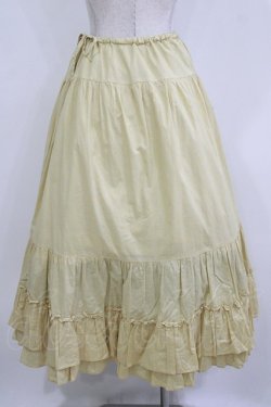 画像3: Jane Marple / フレンチドットティアードスカート  french mustard×sax H-26-01-14-015-JM-SK-KB-ZH