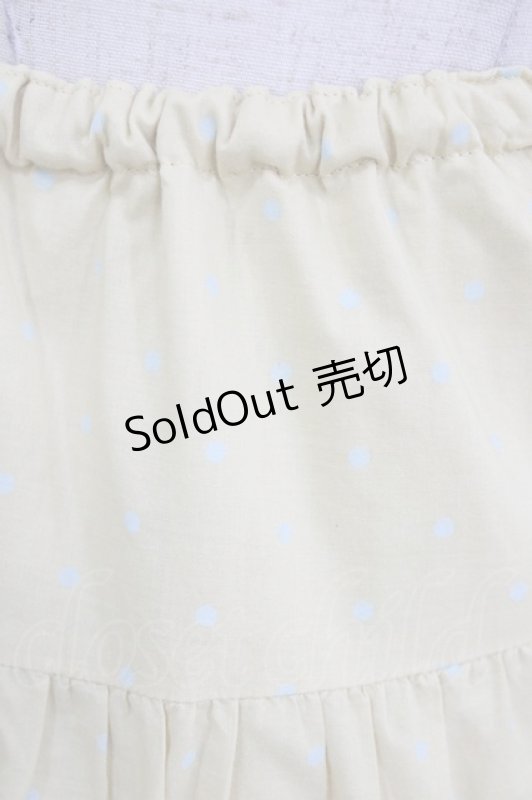 画像4: Jane Marple / フレンチドットティアードスカート  french mustard×sax H-26-01-14-015-JM-SK-KB-ZH (4)