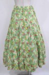 画像3: Jane Marple Dans Le Salon / Granny's ribbonのゴアードスカート  グリーン H-26-01-14-018-JM-SK-KB-ZH (3)