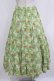 画像3: Jane Marple Dans Le Salon / Granny's ribbonのゴアードスカート  グリーン H-26-01-14-018-JM-SK-KB-ZH (3)