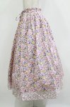 画像2: Jane Marple Dans Le Salon / Gouache gardenフラッフィースカート  ピンク×ピンク H-26-01-14-019-JM-SK-KB-ZH (2)