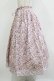 画像2: Jane Marple Dans Le Salon / Gouache gardenフラッフィースカート  ピンク×ピンク H-26-01-14-019-JM-SK-KB-ZH (2)