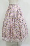 画像3: Jane Marple Dans Le Salon / Gouache gardenフラッフィースカート  ピンク×ピンク H-26-01-14-019-JM-SK-KB-ZH (3)