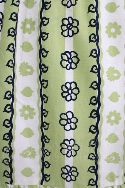 画像4: Jane Marple Dans Le Salon / Autumn gardenスウィッチングスカート M ピスタチオ×アイボリー H-26-01-14-020-JM-SK-KB-ZH