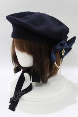 画像1: BABY,THE STARS SHINE BRIGHT / ルイーズリボンベレー  ネイビー H-26-01-15-039-BA-AC-NS-ZH (1)