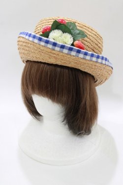 画像7: SWIMMER / ストローバッグ・ハットセット  ブルー H-26-01-15-002-EL-BG-NS-ZH