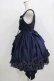 画像2: ALICE and the PIRATES / ギャザーシフォンジャンパースカート Free ネイビー H-26-01-15-043-PA-OP-NS-ZH (2)