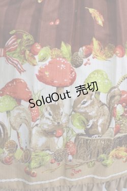 画像5: metamorphose / 森の小さな住人ファーえりジャンパースカート Free ブラウン H-26-01-15-044-ME-OP-NS-ZH