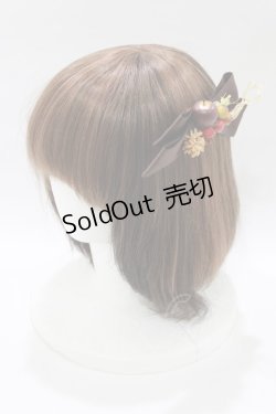 画像7: metamorphose / 森の小さな住人ファーえりジャンパースカート Free ブラウン H-26-01-15-044-ME-OP-NS-ZH