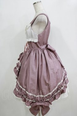 画像2: ALICE and the PIRATES / ギャザーシフォンジャンパースカート Free アッシュローズ H-26-01-15-046-PA-OP-NS-ZH