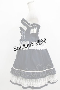 画像2: ALICE and the PIRATES / パールチェーンジャンパースカート Free ネイビー H-26-01-15-048-PA-OP-NS-ZH