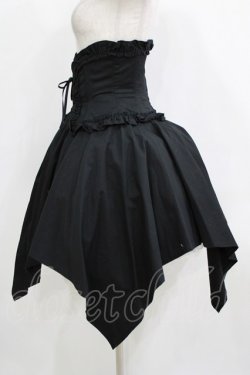 画像2: ALICE and the PIRATES / アビルダコルセットスカート Free ブラック H-26-01-15-049-PA-SK-NS-ZH