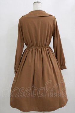 画像3: Fi.n.t / リボンタイ付きダブル釦ワンピース Free  H-26-01-15-051-CA-OP-NS-ZH