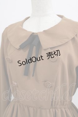 画像4: Fi.n.t / リボンタイ付きダブル釦ワンピース Free  H-26-01-15-051-CA-OP-NS-ZH