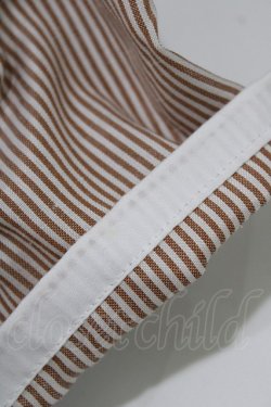 画像6: Amavel / ストライプワンピース Free ブラウン H-26-01-15-053-CA-OP-NS-ZH