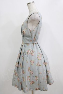 画像2: Secret Honey / 花柄ワンピース Free ブルー H-26-01-15-054-CA-OP-NS-ZH