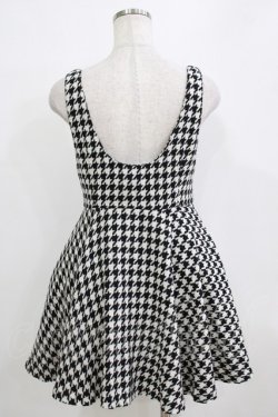 画像3: Ank Rouge / 千鳥格子ジャンパースカート M ブラック H-26-01-15-065-CA-OP-NS-ZH