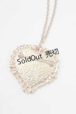 画像2: BABY,THE STARS SHINE BRIGHT / 青い鳥ブローチペンダント  ゴールド H-26-01-15-006-BA-AC-NS-ZH