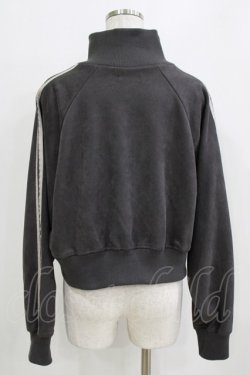画像3: axes femme / カットスエードトラックジャケット Free チャコール H-26-01-15-067-AX-JA-NS-ZH