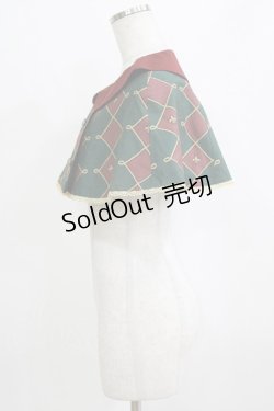 画像2: metamorphose / 主の書斎ケープ Free グリーン H-26-01-15-068-ME-TO-NS-ZH