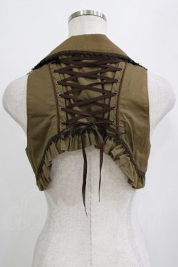 画像3: ALICE and the PIRATES / アビルダショートベスト Free カーキ H-26-01-15-070-PA-TO-NS-ZH