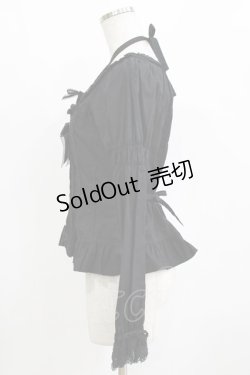 画像2: BABY,THE STARS SHINE BRIGHT / アンネ・マリィブラウス Free ブラック H-26-01-15-074-BA-BL-NS-ZH