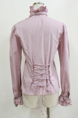 画像3: Victorian maiden / スタンドカラーフリルブラウス Free ラベンダー H-26-01-15-079-CL-BL-NS-ZH