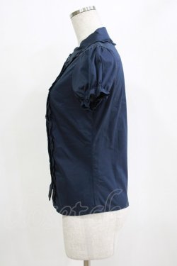 画像2: Ank Rouge / 星ボタンブラウス M ネイビー H-26-01-15-082-CA-BL-NS-ZH