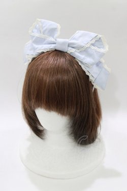 画像1: Angelic Pretty / ロマンティックノートカチューシャ  サックス H-26-01-15-009-AP-AC-NS-ZH