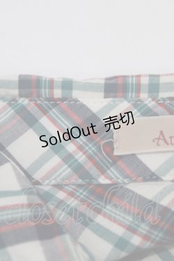 画像5: Amavel / チェックブラウス Free ホワイト H-26-01-15-087-CA-BL-NS-ZH