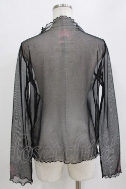 画像3: axes femme / 彼岸花PTシアートップス Free ブラック H-26-01-15-089-AX-TO-NS-ZH