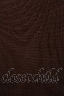 画像4: metamorphose / エンブレム刺繍カーディガン Free ブラウン H-26-01-15-091-ME-TO-NS-ZH