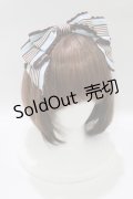 BABY,THE STARS SHINE BRIGHT / ストライプリボンカチューシャ  サックス H-26-01-15-012-BA-AC-NS-ZH