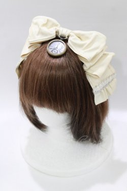 画像1: ALICE and the PIRATES / Steam Aliceカチューシャ  アイボリー H-26-01-15-018-PA-AC-NS-ZH