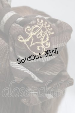 画像2: Angelic Pretty / Loyaltyレジメンカチューシャ  ブラウン H-26-01-15-019-AP-AC-NS-ZH