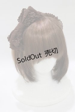 画像1: Angelic Pretty / きらきらななめリボンカチューシャ  ブラウン H-26-01-15-021-AP-AC-NS-ZH