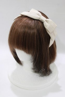 画像1: Angelic Pretty / Afternoon Girlカチューシャ  アイボリー H-26-01-15-024-AP-AC-NS-ZH