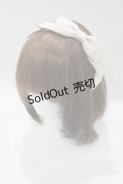 画像1: Angelic Pretty / Afternoon Girlカチューシャ  アイボリー H-26-01-15-024-AP-AC-NS-ZH