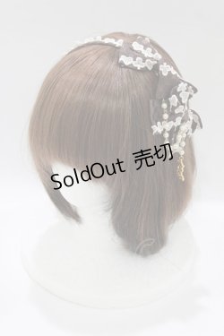 画像1: ALICE and the PIRATES / アリスのトランプリボンカチューシャ  ブラウン H-26-01-15-026-PA-AC-NS-ZH